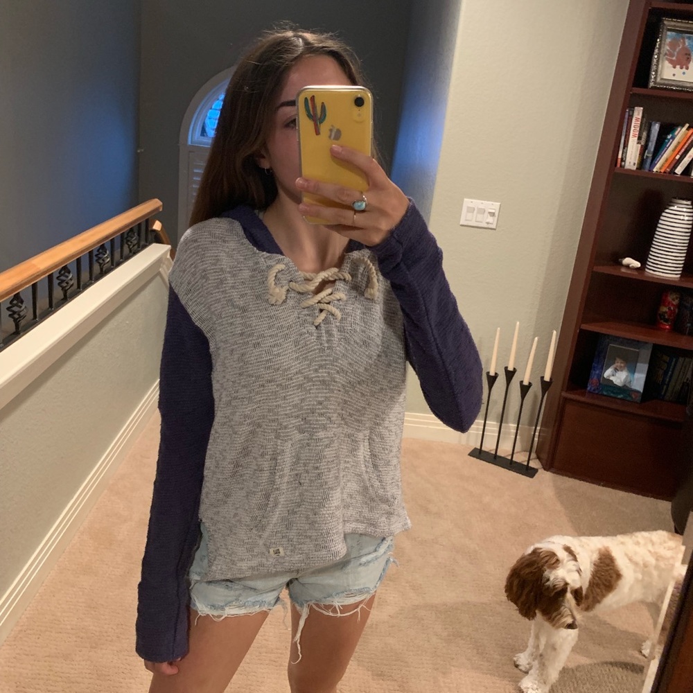 Billabong woven hoodie